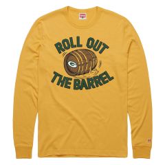 Packers Homage Roll Out The Barrel LS T-Shirt