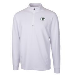 Packers Cutter & Buck Winter Warning 1/4 Zip