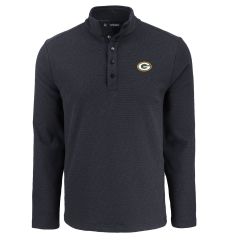 Packers Cutter & Buck Hunts Point Snap Pullover