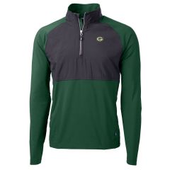 Packers Cutter & Buck G Logo Adapt Eco 1/4 Zip