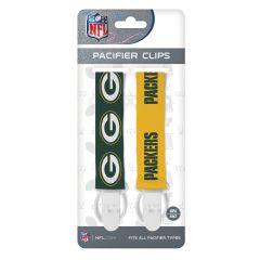 Packers 2-Pack Pacifier Clips