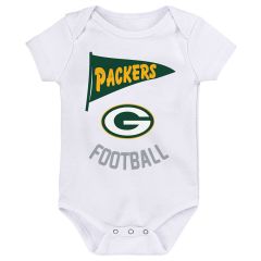 Packers Newborn Fan Pennant Bodysuit