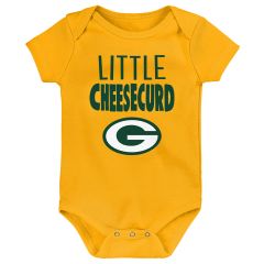 Packers Newborn Little Cheesecurd Bodysuit