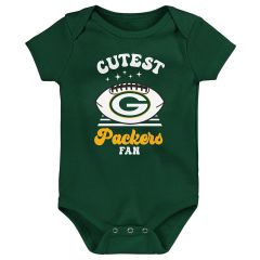 Packers Newborn Cutie Ball Bodysuit