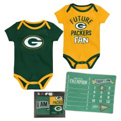 Packers Newborn #1 Draft Pick Blanket Set
