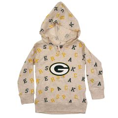 Packers Infant Girls Alphabet Hooded Top