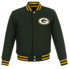 Packers Embroidered Wool Jacket