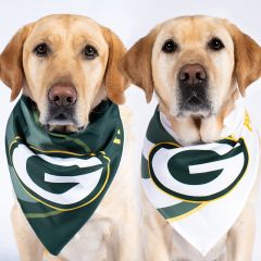 Packers Home & Away Pet Bandana Set