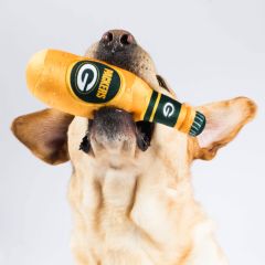 Packers Beer Bottle Pet Toy