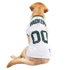 Packers Pet Mesh Away Jersey