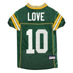 Packers #10 Jordan Love Pet Player Jersey