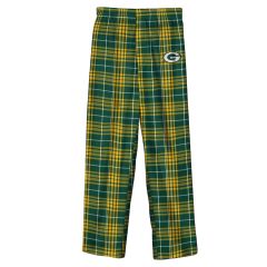 Packers Pre-School Plaid Pajama Pant