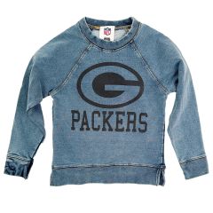 Packers Pre-School Girls Denim Crew