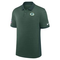 Packers Nike Sideline Victory Stripe Polo
