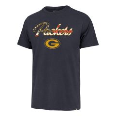 Packers '47 Patriotic Overhand Flagfill T-Shirt