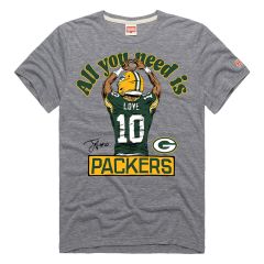 Packers Homage #10 All You Need is Love T-Shirt