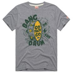 Packers Homage Bang On The Drum T-Shirt