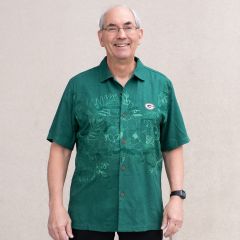 Packers Tommy Bahama Islandzone Gameday Camp Shirt