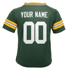 Packers Nike Toddler Custom Home Game Jersey