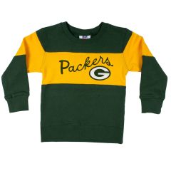 Packers Toddler Girls Color-Blocked Crew