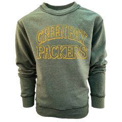 Packers Toddler Girls Split Burnout Crew
