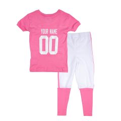 Packers Custom Girls Toddler Football PJ Set