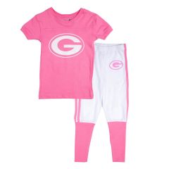 Packers Girls Toddler Football PJ Set