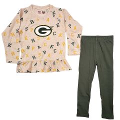 Packers Toddler Girls Alphabet Set