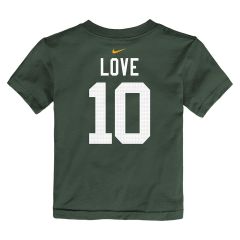 Packers Nike Toddler #10 Jordan Love T-Shirt