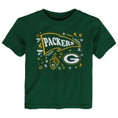 Packers Toddler Doodle Print T-Shirt