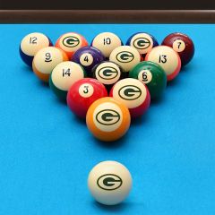 Packers Retro Billiard Ball Set