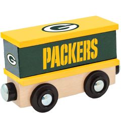 Green Bay Packers Wooden Box Car