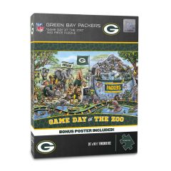 Packers Gameday At The Zoo Puzzle