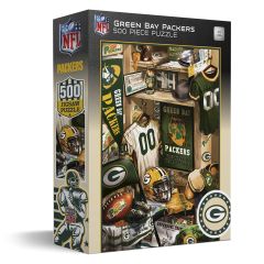 Packers Vintage Locker 500-Piece Puzzle