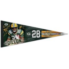 Packers #28 Dillon Jersey Stripe Premium Pennant