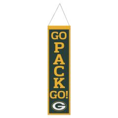 Packers Vertical Slogan Banner
