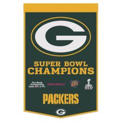Packers 4X Super Bowl Champs Banner