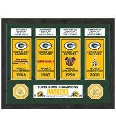 Packers Super Bowl Banner Collection Photomint