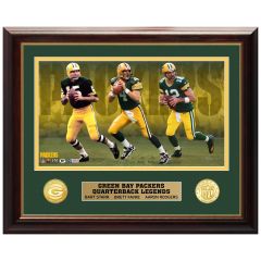 Packers Quarterback Legends Bronze Coin Photomint