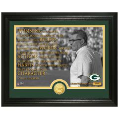 Packers Lombardi "Character" Bronze Coin Photomint