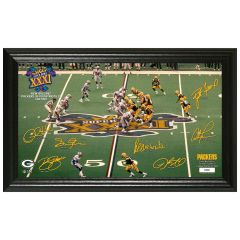 Packers Super Bowl XXXI Signature Gridiron