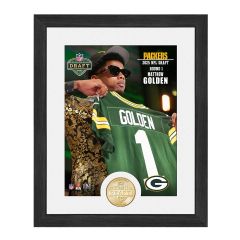 Packers Matthew Golden Bronze Coin Photomint