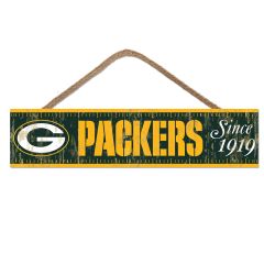 Packers Rope Wood Sign