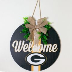Packers Ribbon Welcome Sign