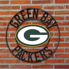 Packers Wrought Iron Wall Art