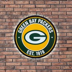 Packers Established Date LED Lighted Sign