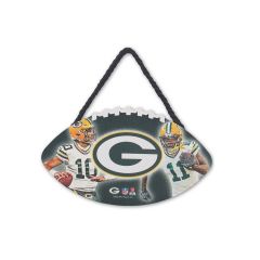 Packers Player Hanging Wall Décor Sign