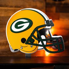 Packers 8-Layer Helmet Metal Wall Art