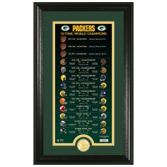 Legacy 13-Time Super Bowl Champs Bronze Photomint