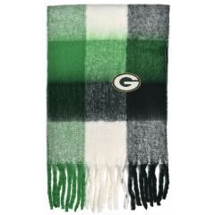 Packers Super Soft Plaid Scarf
